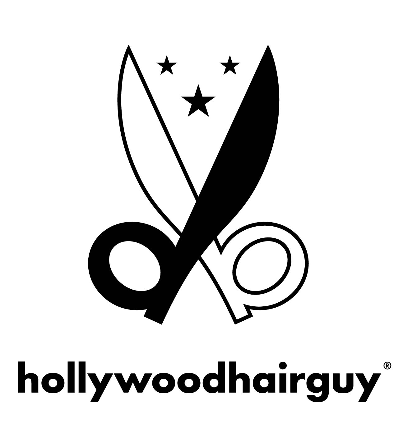 Hollywood Hair Guy Logo